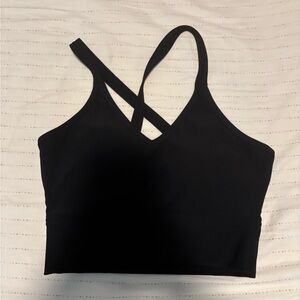 Black Women's Crop Top